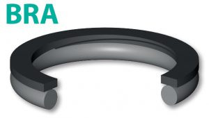 Spirālveida pretizplešanās gredzens standarta gumijas gredzeniem (BRA)